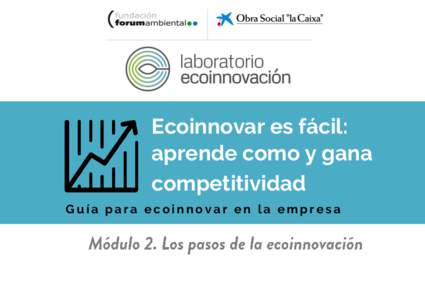 Ecoinnovar es fácil: aprende como y gana competitividad Guía para ecoinnovar en la empresa  Ecoinnovar es fácil: aprende como y gana competitividad.