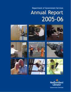 Department of Government Services Annual Report[removed]
