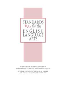 Standards   for the English Language