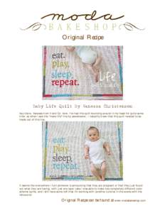 Microsoft Word - MBS-baby-life-quilt.doc