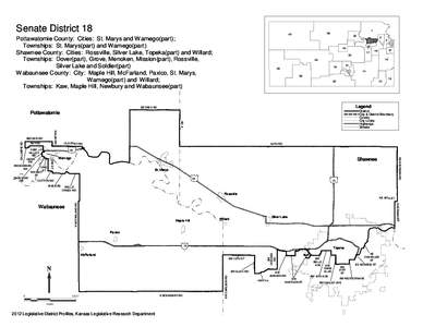 Senate District Map No. 18