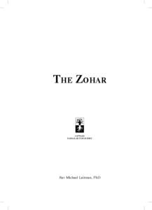 THE ZOHAR  LAIT M A N