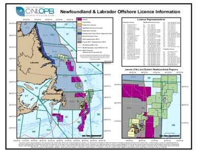 Newfoundland & Labrador Offshore Licence Information 1E 0B  Se c t