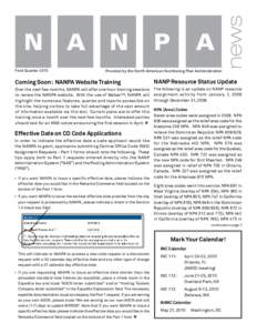 Numbering Resource Utilization/Forecast Report / Telcordia LERG Routing Guide / Telephone numbering plan / Area codes 310 and 424 / N11 code / Communication / Writing / North American Numbering Plan expansion / Area code 721 / Telephone numbers / North American Numbering Plan / Identification