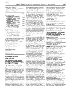 Federal Register / Vol. 80, No. 9 / Wednesday, January 14, [removed]Notices border electronic commerce disputes, along with separate legal instruments that may take the form of annexes such as guidelines for online dispute