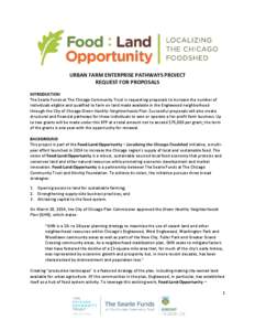 Microsoft Word - Urban Farm Enterprise Pathways Project RFP