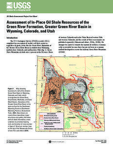 Oil Shale Assessment Project Fact Sheet  Assessment of In-Place Oil Shale Resources of the