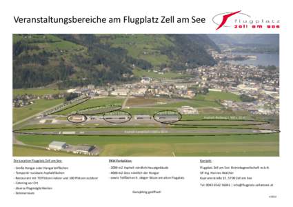 Veranstaltungsbereiche am Flugplatz Zell am See  Asp rk t-Pa