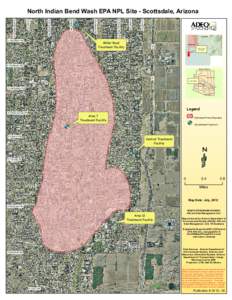 North Indian Bend Wash EPA NPL Site - Scottsdale, Arizona N Pima Rd N 86th St  N Granite Reef Rd