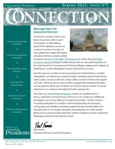 AAQuarterly Newsletter Quarlerly Newsletter Spring 2015: Issue N°5