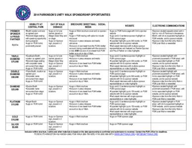 Microsoft Word - 2014PUWSponsorshipOpportunityLevels.doc