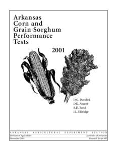 Arkansas Corn and Grain Sorghum Performance Tests 2001