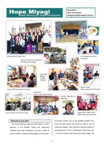 NewsletterNovember Shiogama Bible Baptist Church Northwestern College Team