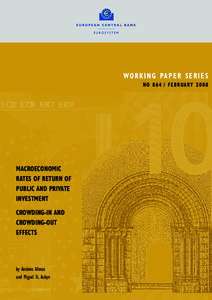 Macroeconomic rates of return of public and private investment: crowding-in and crowding-out effects