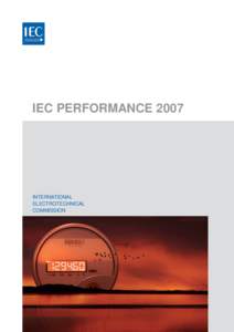 IEC PERFORMANCE[removed]INTERNATIONAL ELECTROTECHNICAL COMMISSION