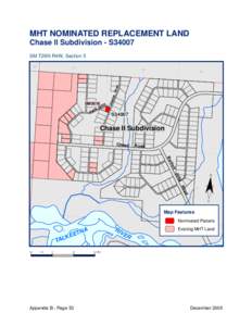 MHT NOMINATED REPLACEMENT LAND Chase II Subdivision - S34007 SM T26N R4W, Section[removed]