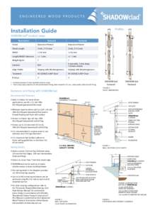 Installation Guide[removed], 2745 mm