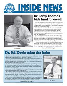 Inside News Union County Public Schools Employee Newsletter April[removed]Dr. Jerry Thomas