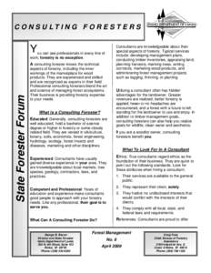 Silviculture / Lake Pend Oreille / United States Forest Service / Society of American Foresters / Index of forestry articles / Forestry / Forester / Idaho