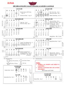 Microsoft Word[removed]WEEK INT  STUDENT CALENDAR 16-WEEK.doc