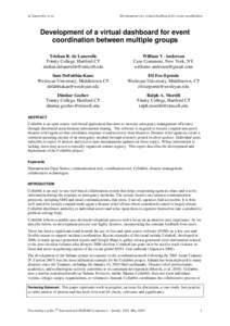 Humanitarian aid / Sahana FOSS Disaster Management System / Humanitarian-FOSS / Software engineering / Ushahidi / Software development process / Open source / Application software / National Voluntary Organizations Active in Disaster / Software / Emergency management / Free software