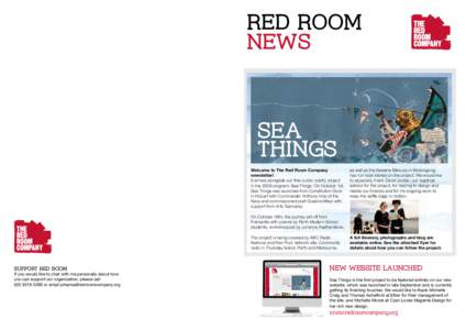 RED ROOM NEWS SEA THINGS Welcome to The Red Room Company