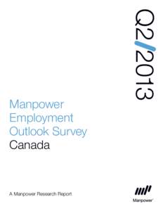 A Manpower Research Report  Q2 2013 Manpower Employment