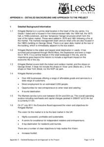 Microsoft Word - APPENDIX A Kirkgate Market - Detailed Background  Approach .docx