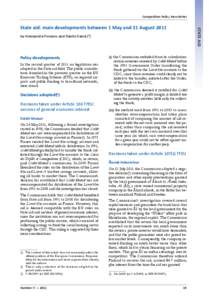 Financial services / European Union / Federalism / EBS Building Society / Aid / Allied Irish Banks / Export credit agency / Bank of Ireland / European Union competition law / Economy of the Republic of Ireland / Financial services in the Republic of Ireland / Republic of Ireland