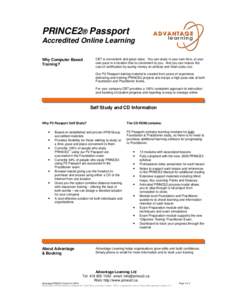 E-learning / Knowledge / Technology / Learning / Project management / PRINCE2 / APM Group Ltd