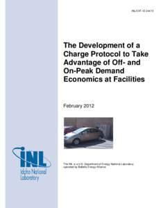 INL/EXT[removed]The Development of a Charge Protocol to Take Advantage of Off- and On-Peak Demand