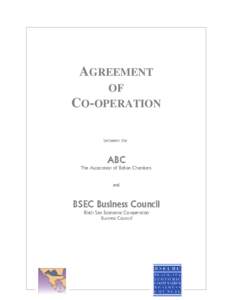 AGREEMENT OF CO-OPERATION between the