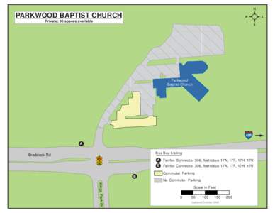 PARKWOOD BAPTIST CHURCH Private; 30 spaces available Parkwood Baptist Church