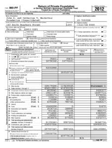Form  Return of Private Foundation 990-PF