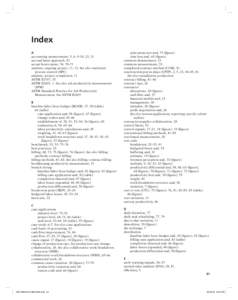 Index A accounting measurement, 5, 6, 9–10, 23, 31 accrual basis approach, 81 actual hours spent, 54, 70–71 analysis, ongoing project, 11, 12. See also statistical