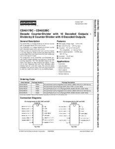 Revised March[removed]CD4017BC • CD4022BC