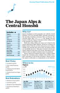 ©Lonely Planet Publications Pty Ltd  The Japan Alps & Central Honshū Why Go? Nagoya....................... 201