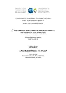 Government of Wales / Politics of the United Kingdom / National Assembly for Wales / Welsh Government / Organisation for Economic Co-operation and Development / Devolution / Parliament of Singapore / Politics of Wales / Geography of Europe / Wales