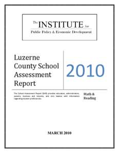 107th United States Congress / Education policy / No Child Left Behind Act / Adequate Yearly Progress / Greater Nanticoke Area School District / Wyoming Area School District / Dallas School District / Wilkes-Barre Area School District / Crestwood School District / Standards-based education / Education / Pennsylvania