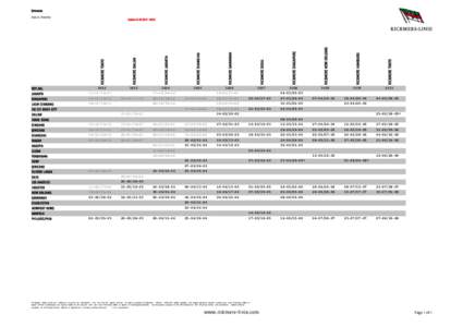 Schedule Asia to America SINGAPORE[removed]