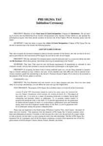 Honor societies / Fraternities and sororities / Association of College Honor Societies / North-American Interfraternity Conference / Fraternity Leadership Association / Phi Sigma Kappa / Education / Phi Sigma Tau / Structure / Phi Tau Sigma / Eta Sigma Phi