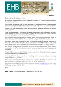 Media Release: 8 May 2006