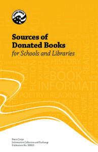 Sources of Donated Books