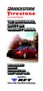 Associated Brands  TIRE MAINTENANCE, SAFETY and WARRANTY MANUAL