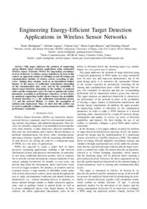 Telecommunications engineering / Sensor node / ANT / Latency / Network performance / Low latency / Throughput / Secure Data Aggregation in WSN / Wireless sensor network / Technology / Computing