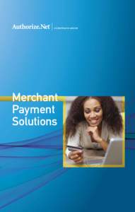 a CyberSource solution  Merchant Payment Solutions