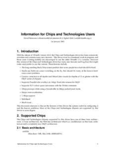 Electronics / ATI Technologies / XFree86 Modeline / Chips and Technologies / Framebuffer / BIOS / Advanced Micro Devices / Trident Microsystems / ATI Rage / Fabless semiconductor companies / Computer hardware / Computing