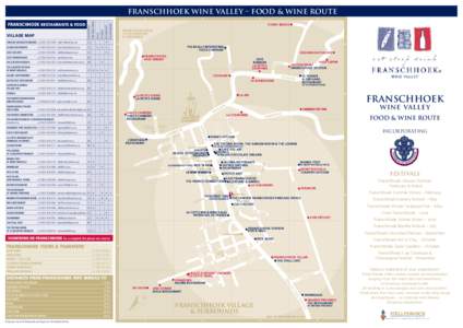 Wine regions of South Africa / Franschhoek / Boschendal / Huguenot Monument / Le Quartier Français / Huguenot / R310 road / French wine / R45 road / Provinces of South Africa / Western Cape / Wine