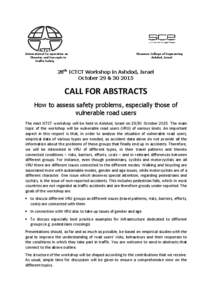 Microsoft Word - ICTCT_Ashdod_Call_for_abstracts_final_v2