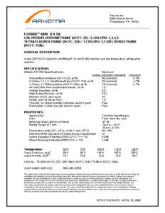 Ozone depletion / Heating /  ventilating /  and air conditioning / Chlorofluorocarbons / Chlorodifluoromethane / 1-Chloro-1 / 1-difluoroethane / 1 / 1 / 1 / 2-Tetrafluoroethane / Ozone / Trichlorofluoromethane / Refrigeration / Chemistry / Refrigerants / Halomethanes